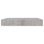 vidaXL Estante flotante de pared gris hormigón MDF 23x23,5x3,8 cm vidaXL Estante flotante de pared gris hormigón MDF 23x23,5x3,8 cm