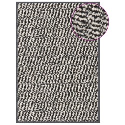 vidaXL Felpudo de nudo marrón claro 40x60 cm