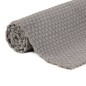 vidaXL Alfombra rectangular algodón gris 120x180 cm vidaXL Alfombra rectangular algodón gris 120x180 cm