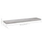 vidaXL Estantes flotantes pared 4 uds gris hormigón MDF 90x23,5x3,8 cm vidaXL Estantes flotantes pared 4 uds gris hormigón MDF 90x23,5x3,8 cm