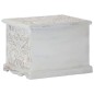 vidaXL Caja de almacenaje de madera maciza de acacia 58x40x40 cm vidaXL Caja de almacenaje de madera maciza de acacia 58x40x40 cm