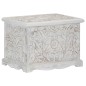 vidaXL Caja de almacenaje de madera maciza de acacia 58x40x40 cm vidaXL Caja de almacenaje de madera maciza de acacia 58x40x40 cm