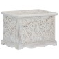vidaXL Caja de almacenaje de madera maciza de acacia 58x40x40 cm vidaXL Caja de almacenaje de madera maciza de acacia 58x40x40 cm