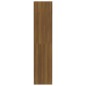 vidaXL Estantería/divisor madera ingeniería marrón roble 80x30x135 cm vidaXL Estantería/divisor madera ingeniería marrón roble 80x30x135 cm