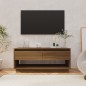 vidaXL Mueble de TV madera de ingeniería marrón roble 102x41x44 cm
