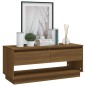 vidaXL Mueble de TV madera de ingeniería marrón roble 102x41x44 cm