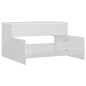 vidaXL Mueble con lavabo madera de ingeniería blanco brillante vidaXL Mueble con lavabo madera de ingeniería blanco brillante