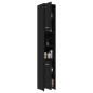 vidaXL Juego muebles de baño 3 pzas madera de ingeniería negro vidaXL Juego muebles de baño 3 pzas madera de ingeniería negro