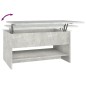 vidaXL Mesa de centro madera contrachapada gris hormigón 80x50x40 cm vidaXL Mesa de centro madera contrachapada gris hormigón 80x50x40 cm