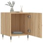 vidaXL Mesitas noche 2 uds madera ingeniería roble Sonoma 40x40x50 cm vidaXL Mesitas noche 2 uds madera ingeniería roble Sonoma 40x40x50 cm