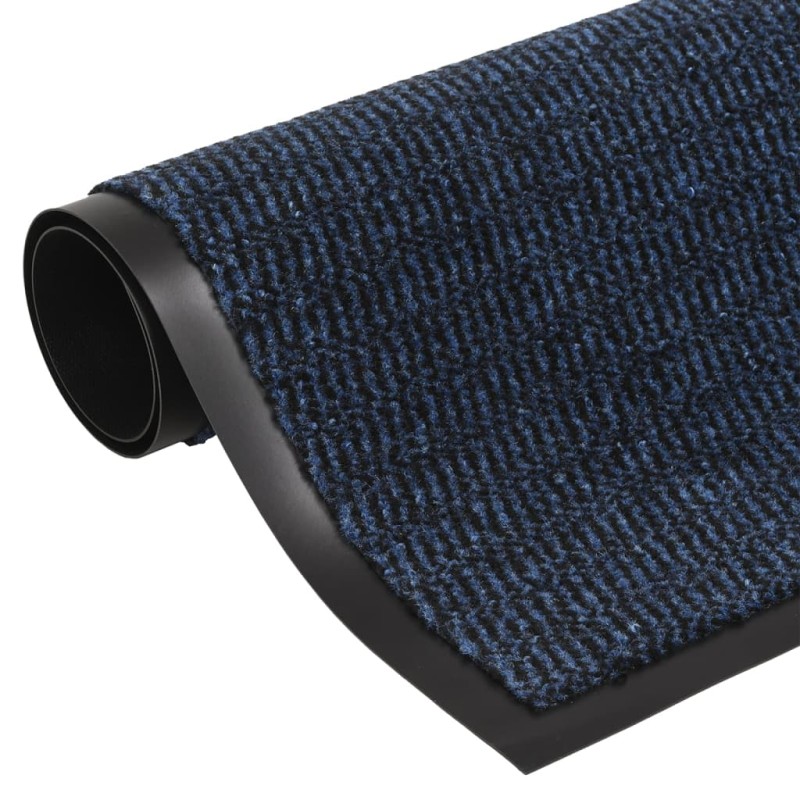 vidaXL Felpudo de nudo azul 60x180 cm vidaXL Felpudo de nudo azul 60x180 cm