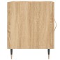 vidaXL Mesitas noche 2 uds madera ingeniería roble Sonoma 40x40x50 cm vidaXL Mesitas noche 2 uds madera ingeniería roble Sonoma 40x40x50 cm