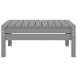 vidaXL Conjunto de muebles de jardín 3 piezas madera maciza pino gris vidaXL Conjunto de muebles de jardín 3 piezas madera maciza pino gris
