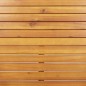 vidaXL Tumbona con cojín madera maciza de acacia y acero inoxidable vidaXL Tumbona con cojín madera maciza de acacia y acero inoxidable