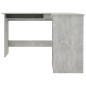 vidaXL Escritorio forma de L contrachapada gris hormigón 120x140x75 cm vidaXL Escritorio forma de L contrachapada gris hormigón 120x140x75 cm