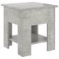 vidaXL Mesa de centro madera de ingeniería gris hormigón 40x40x42 cm vidaXL Mesa de centro madera de ingeniería gris hormigón 40x40x42 cm