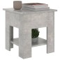 vidaXL Mesa de centro madera de ingeniería gris hormigón 40x40x42 cm vidaXL Mesa de centro madera de ingeniería gris hormigón 40x40x42 cm
