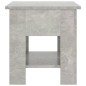 vidaXL Mesa de centro madera de ingeniería gris hormigón 40x40x42 cm vidaXL Mesa de centro madera de ingeniería gris hormigón 40x40x42 cm