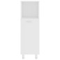 vidaXL Juego de muebles de baño 3 pzas madera de ingeniería blanco vidaXL Juego de muebles de baño 3 pzas madera de ingeniería blanco