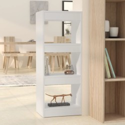vidaXL Estantería/divisor madera de ingeniería blanco 40x30x103 cm