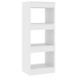 vidaXL Estantería/divisor madera de ingeniería blanco 40x30x103 cm vidaXL Estantería/divisor madera de ingeniería blanco 40x30x103 cm