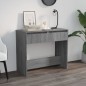 vidaXL Mesa consola madera de ingeniería gris Sonoma 89x41x76,5 cm vidaXL Mesa consola madera de ingeniería gris Sonoma 89x41x76,5 cm