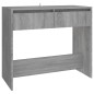 vidaXL Mesa consola madera de ingeniería gris Sonoma 89x41x76,5 cm vidaXL Mesa consola madera de ingeniería gris Sonoma 89x41x76,5 cm