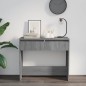 vidaXL Mesa consola madera de ingeniería gris Sonoma 89x41x76,5 cm vidaXL Mesa consola madera de ingeniería gris Sonoma 89x41x76,5 cm