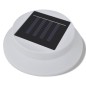 Foco solar blanco para vallas de jardín, 6 unidades Foco solar blanco para vallas de jardín, 6 unidades