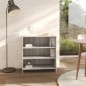 vidaXL Aparador de madera de ingeniería gris Sonoma 70x40,5x75 cm vidaXL Aparador de madera de ingeniería gris Sonoma 70x40,5x75 cm