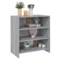 vidaXL Aparador de madera de ingeniería gris Sonoma 70x40,5x75 cm vidaXL Aparador de madera de ingeniería gris Sonoma 70x40,5x75 cm