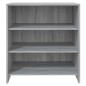 vidaXL Aparador de madera de ingeniería gris Sonoma 70x40,5x75 cm vidaXL Aparador de madera de ingeniería gris Sonoma 70x40,5x75 cm