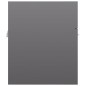 vidaXL Mueble con lavabo madera de ingeniería gris brillante vidaXL Mueble con lavabo madera de ingeniería gris brillante