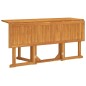 vidaXL Mesa de jardín plegable Butterfly madera de teca 150x90x75 cm vidaXL Mesa de jardín plegable Butterfly madera de teca 150x90x75 cm