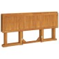 vidaXL Mesa de jardín plegable Butterfly madera de teca 150x90x75 cm vidaXL Mesa de jardín plegable Butterfly madera de teca 150x90x75 cm