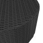 vidaXL Mesita de centro de ratán sintético negro 68x68x30 cm vidaXL Mesita de centro de ratán sintético negro 68x68x30 cm
