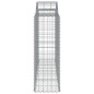 vidaXL Cestas de gaviones 5 uds forma de arco hierro 200x50x120/140 cm vidaXL Cestas de gaviones 5 uds forma de arco hierro 200x50x120/140 cm