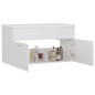 vidaXL Mueble con lavabo madera de ingeniería blanco vidaXL Mueble con lavabo madera de ingeniería blanco