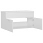 vidaXL Mueble con lavabo madera de ingeniería blanco vidaXL Mueble con lavabo madera de ingeniería blanco