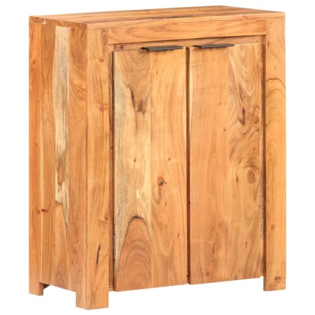 vidaXL Aparador de madera maciza de acacia 59x33x75 cm