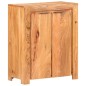 vidaXL Aparador de madera maciza de acacia 59x33x75 cm