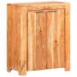 vidaXL Aparador de madera maciza de acacia 59x33x75 cm