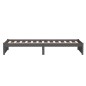 vidaXL Estructura de cama madera maciza gris 90x200 cm vidaXL Estructura de cama madera maciza gris 90x200 cm