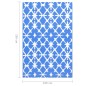 vidaXL Alfombra de exterior PP azul y blanco 160x230 cm vidaXL Alfombra de exterior PP azul y blanco 160x230 cm