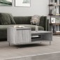 vidaXL Mesa de centro madera contrachapada gris Sonoma 100x50x45 cm vidaXL Mesa de centro madera contrachapada gris Sonoma 100x50x45 cm