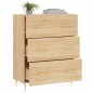 vidaXL Aparador de madera de ingeniería roble Sonoma 69,5x34x90 cm vidaXL Aparador de madera de ingeniería roble Sonoma 69,5x34x90 cm