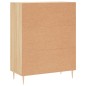 vidaXL Aparador de madera de ingeniería roble Sonoma 69,5x34x90 cm vidaXL Aparador de madera de ingeniería roble Sonoma 69,5x34x90 cm