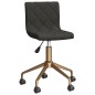 vidaXL Sillas de comedor giratorias 4 unidades terciopelo gris oscuro