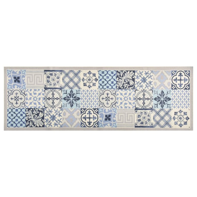 vidaXL Alfombra de cocina lavable mosaico 60x300 cm vidaXL Alfombra de cocina lavable mosaico 60x300 cm