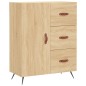 vidaXL Aparador de madera de ingeniería roble Sonoma 69,5x34x90 cm vidaXL Aparador de madera de ingeniería roble Sonoma 69,5x34x90 cm